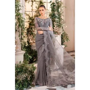 3 Piece Unstitched Embroidered Organza Suit | BD-2902