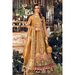 3 Piece Unstitched Embroidered Organza Suit | BD-2907