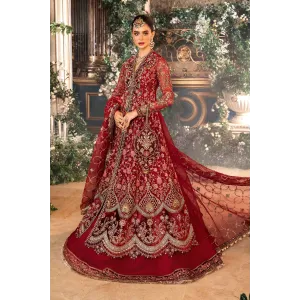 3 Piece Unstitched Embroidered Organza Suit | BD-2908